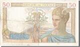 France 50 Francs 1937 Banknote, 50 F 1934-1940 
