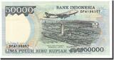 Indonesia 50,000 Rupiah 1995 Banknote, KM:136a UNC(60-62)