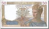 France 50 Francs 1939 Banknote, 50 F 1934-1940 