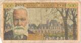 France 500 Francs 1954 Victor Hugo, 1954-09-02, P.40 F(12-15)
