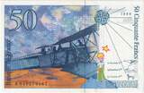 France 50 Francs 1999 St Exupéry, R049273187, Fayette:73.5 UNC(65-70)