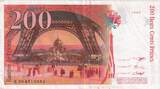France 200 Francs 1995 Eiffel, K004510694 AU(50-53)