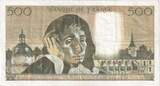 France 500 Francs 1978 Pascal, 1978-10-05, M.96 EF(40-45)