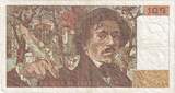 France 100 Francs 1984 Delacroix, K.71 EF(40-45)