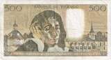 France 500 Francs 1976 Pascal, 1976-11-04, O.62 EF(40-45)