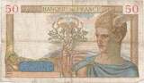France 50 Francs 1935 Cérès, 1935-01-17, Y.219 VF(30-35)