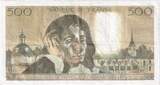 France 500 Francs 1985 Pascal, 1985-01-03, Q.221 EF(40-45)