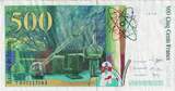 France 500 Francs Pierre et Marie Curie, Undated (1998), T037225564 UNC(65-70)