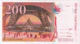 France 200 Francs 1996 Eiffel, A022432687 UNC(65-70)