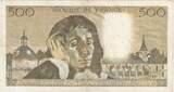 France 500 Francs 1968 Pascal, 1977-11-03, C.78 EF(40-45)