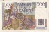 France 500 Francs 1946 Chateaubriand, 1946-02-07, M.66 EF(40-45)