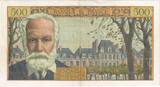 France 5 Nouveaux Francs on 500 Francs 1958 Victor Hugo, 1958-10-30, Z.114 AU(55-58)
