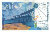 France 50 Francs 1994 St Exupéry, H.017948247, Fayette:73.1b UNC(63)