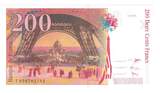 France 200 Francs 1996 Eiffel, T038702192, Fayette:75.3a, KM:159b UNC(64)