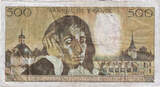 France 500 Francs 1973 Pascal, Y.31, Fayette:71.9 VF(30-35)