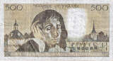 France 500 Francs 1981 Pascal, M.144, Fayette:71.25 EF(40-45)
