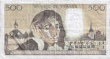 France 500 Francs 1982 Pascal, R.155, Fayette:71.26 EF(40-45)