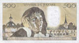France 500 Francs 1985 Pascal, Z.230, Fayette:71.33 AU(55-58)