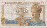 France 50 Francs 1935 Cérès, P.1689, Fayette:17.9, KM:81 VF(30-35)
