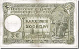 Belgium 1000 Francs-200 Belgas 1934 Banknote, 1934-07-07 EF(40-45)