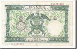 Spain 1000 Pesetas 1957 Banknote, 1957-11-29 EF(40-45)