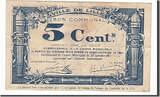 France 5 Centimes 1917 Banknote, Pirot:59-1630, Lille AU(50-53)