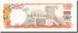 Bahamas 5 Dollars 1968 Banknote, KM:29a AU(50-53)