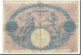 France 50 Francs Bleu et Rose, 1899-12-29, Fayette:14.11, KM:64b F(12-15)