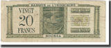 New Caledonia 20 Francs Banknote, Undated (1944), KM:49 VF(30-35)