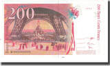 France 200 Francs 1999 Eiffel, BRUNEEL, BONARDIN, VIGIER AU(55-58)