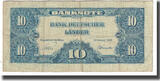 GERMANY - FEDERAL REPUBLIC 10 Deutsche Mark 1949 Banknote, 1949-08-22 VF(20-25)