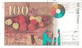 France 100 Francs 1998 Cézanne, BRUNEEL, BONARDIN, VIGIER UNC(63)