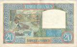 France 20 Francs 1942 Science et Travail, M.7210, Fayette:12.16 AU(55-58)