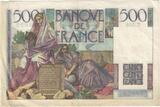 France 500 Francs 1945 Chateaubriand, 18022 T.109, Fayette:34.9 UNC(60-62)