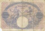 France 50 Francs 1913 Bleu et Rose, M.4760, Fayette:14.26, KM:64e VF(20-25)