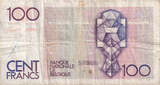 Belgium 100 Francs Banknote, Undated (1986-1989), KM:142a VF(20-25)