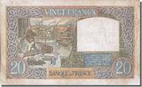 France 20 Francs 1940 Banknote, 20 F 1939-1942 