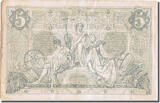 France 5 Francs 1873 Banknote, 5 F 1871-1874 