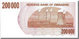 Zimbabwe 200,000 Dollars 2007 Banknote, 2007-07-01 UNC(65-70)