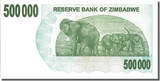 Zimbabwe 500,000 Dollars 2007 Banknote, 2007-07-01 UNC(65-70)