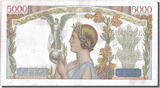 France 5000 Francs 1938 Banknote, 5 000 F 1934-1944 