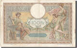 France 100 Francs 1923 Banknote, 100 F 1908-1939 