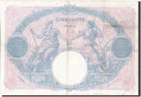 France 50 Francs 1913 Banknote, 50 F 1889-1927 