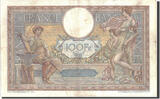 France 100 Francs 1915 Banknote, 100 F 1908-1939 