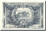 Monaco 50 Centimes 1920 Banknote, 1920-03-20, KM:3a UNC(65-70)
