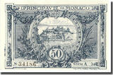 Monaco 50 Centimes 1920 Banknote, 1920-03-20, KM:3a UNC(65-70)