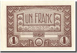 French West Africa 1 Franc Banknote, 1944, KM:34b UNC(64)