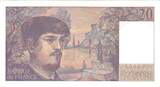 France 20 Francs 1988 Debussy, G.023, Fayette:66.9, KM:151c UNC(65-70)
