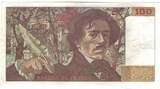 France 100 Francs 1980 Delacroix, Q.31, Fayette:69.4a, KM:154b UNC(63)