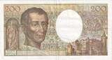 France 200 Francs 1992 A.148, Fayette:70.12c, KM:155e VF(30-35)